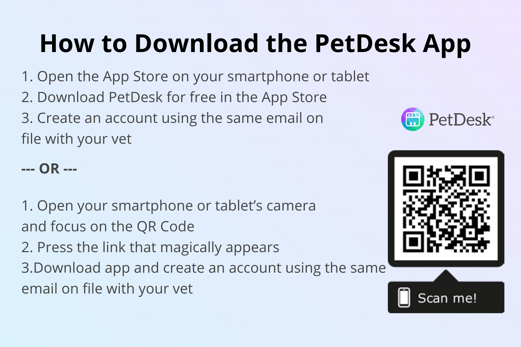 Pet Desk App 